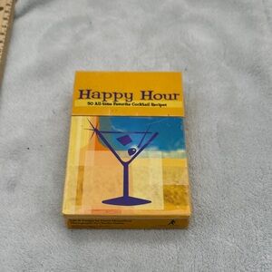Happy Hour:Set of 50 “All Time Favorite Cocktail Recipe Cards”Compass Bartending